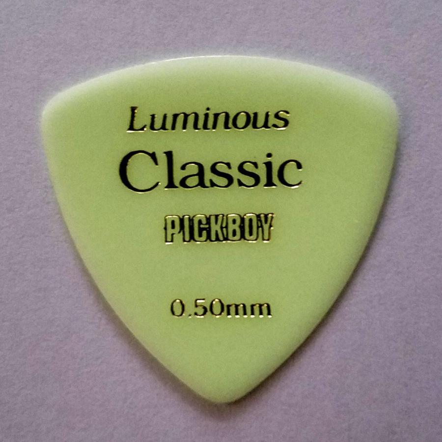PICKBOY[ピックボーイ]　ピック　ビンテージ クラシックピック 夜光　トライアングル　GP-40 |  | 04