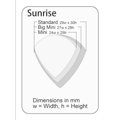 GRAVITY GUITAR PICKS ピック　サンライズ　ビッグミニ　マルチホール　［3.0 mm with Multi-Hole, Orange］　高級 |  | 01