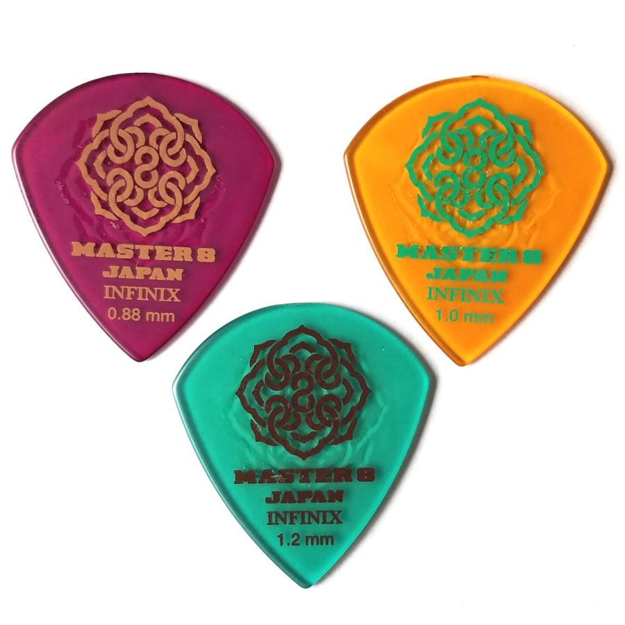 MASTER 8 ピック インフィニックス ハードポリッシュ ラバーグリップ