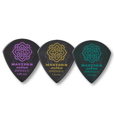 ハッチヒャック　psa10 MASTER 8 ピック INFINIX-U Hard Polish + Grip ジャズ型 : ピック商店