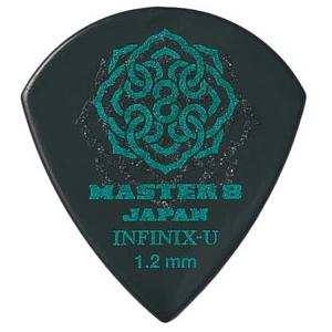 MASTER 8 ピック INFINIX-U Hard Polish + Grip ジャズ型 : ピック商店