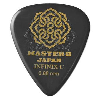 MASTER 8 ピック INFINIX-U Hard Polish + Grip ティアドロップ