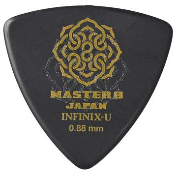 MASTER 8 ピック INFINIX-U Hard Polish + Grip トライアングル