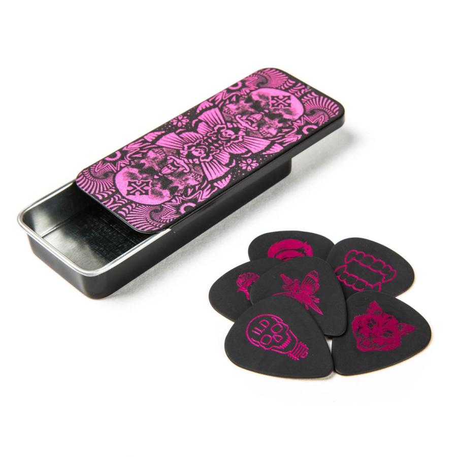 Jim Dunlop　ギターピック　I LOVE DUST PICK TIN ILDCT02 ピック＆ケース ピック6枚入り　アーティストピック | Jim Dunlop