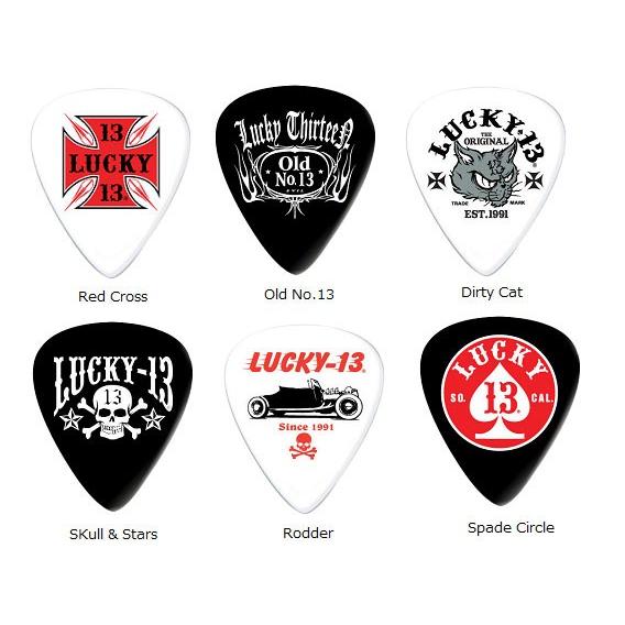 Jim Dunlop　ギターピック　Lucky 13 Picks -I｜pick-store