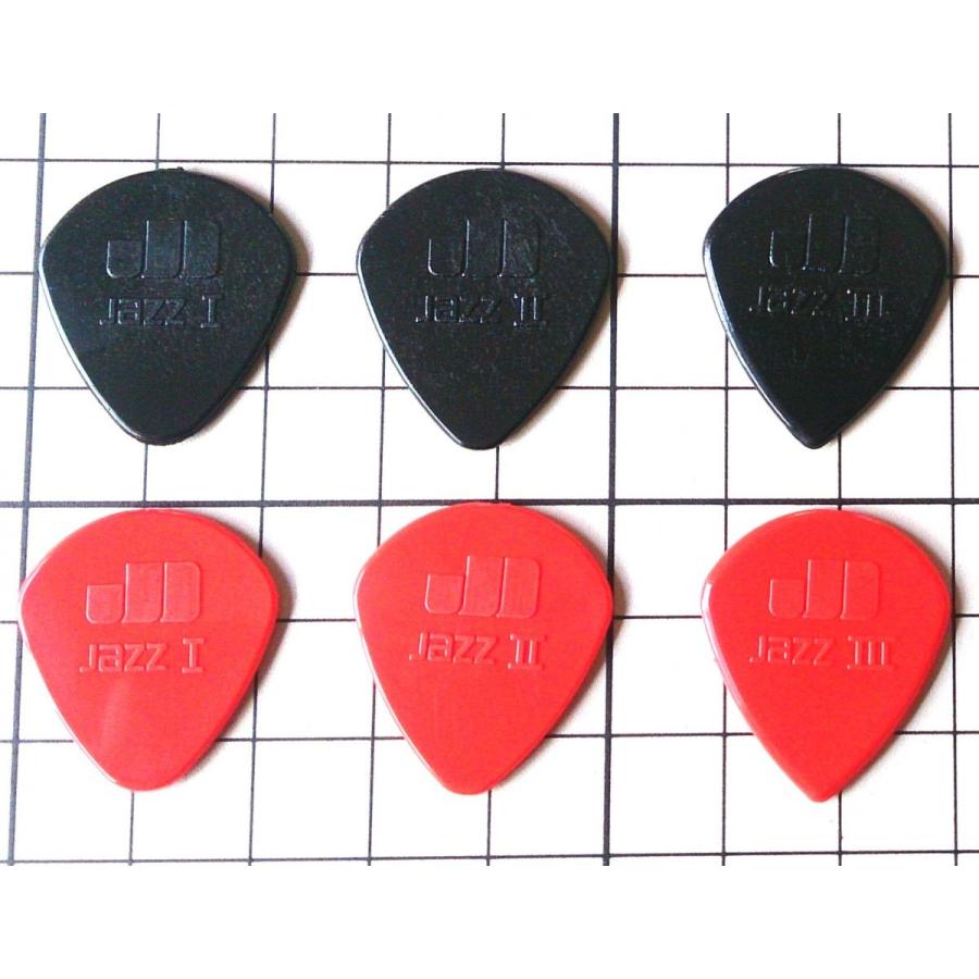 Jim Dunlop　ギター ピック　Nylon Jazz I, II, III｜pick-store