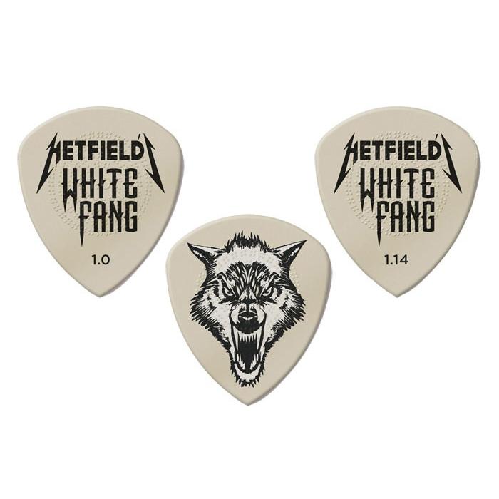 Jim Dunlop　ギターピック　HETFIELD’S WHITE FANG