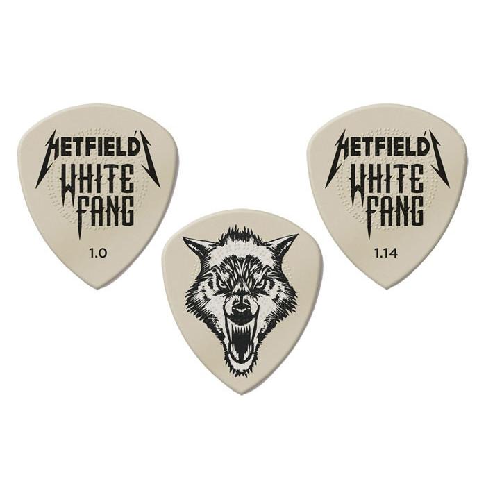 Jim Dunlop　ギターピック　HETFIELD’S WHITE FANG CUSTOM FLOW PICK　アーティストピック | Jim Dunlop
