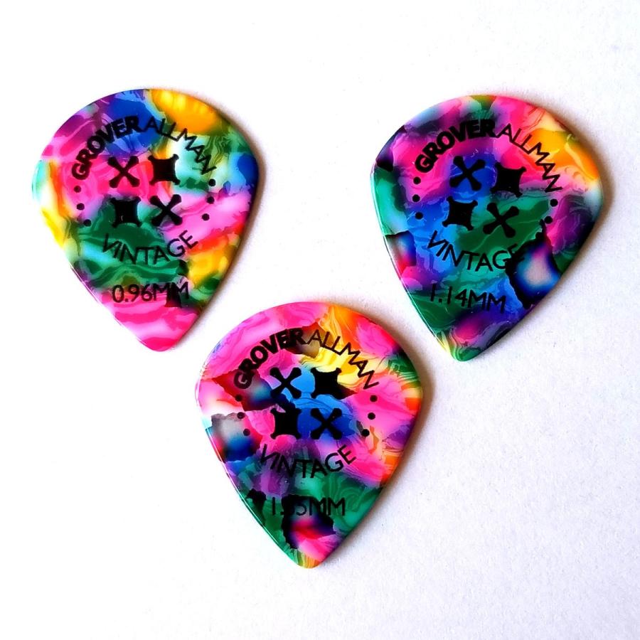 グローバーオールマン ピック ビンテージセルロイド JAZZ : ピック商店