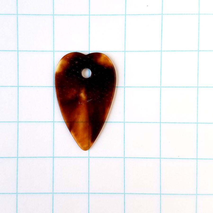 HOSCO 本鼈甲 ピック マンドリン 0.7mm PK-T-M07 すべり止め付き 高級