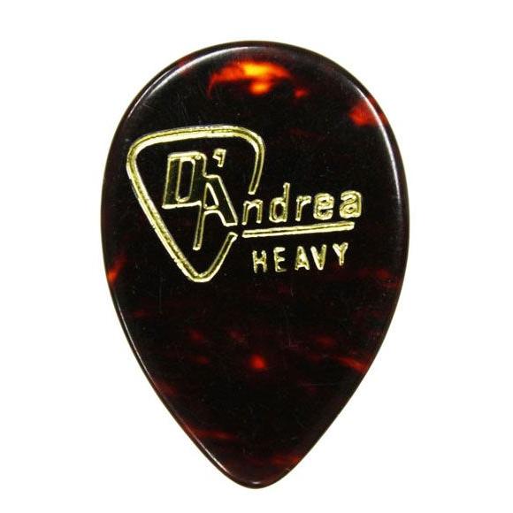 D'Andrea USA ピック RG358 GAUGED TORTOISE SHELL CELLULOID 0.96mm Heavy | 