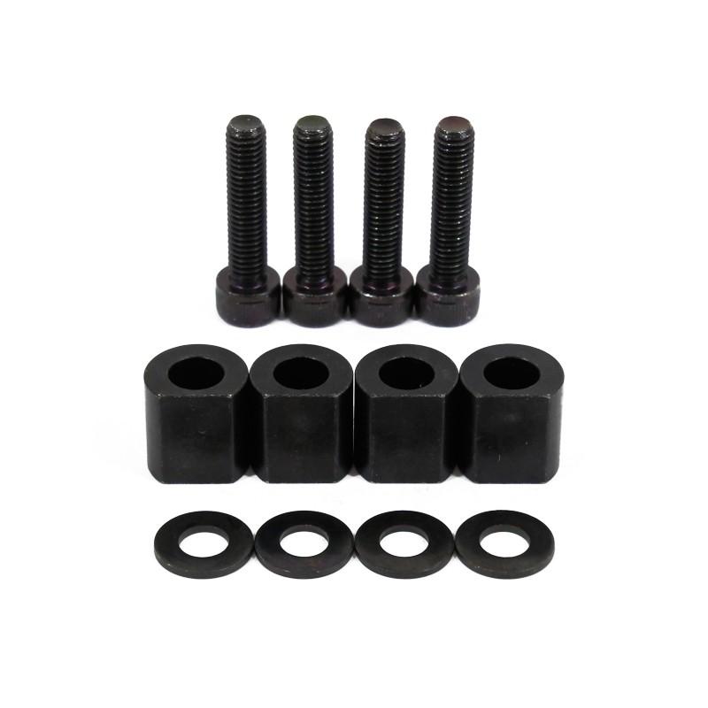 レカロCS用スペーサー・ボルトセット 黒色クロメート・防錆ボルト 7