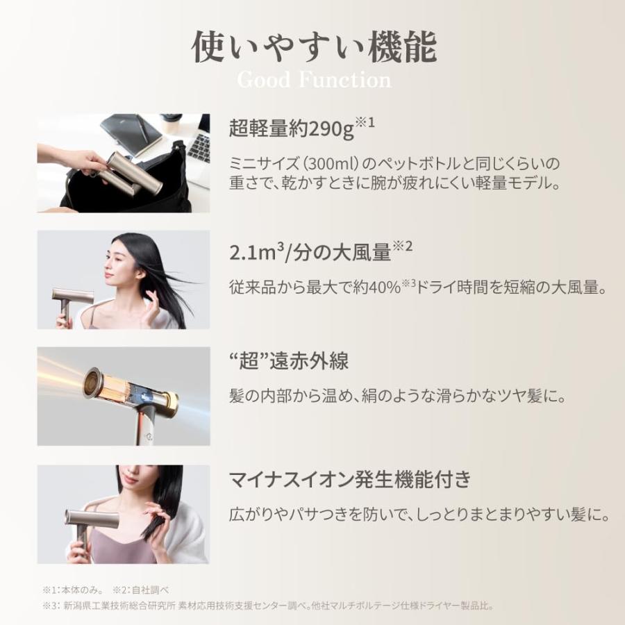 G81　新品未開封　KINUJO 海外対応 ヘアドライヤー HW001 KINUJO 海外対応 ヘアドライヤー ボヤージュ Hair Dryer Voyage