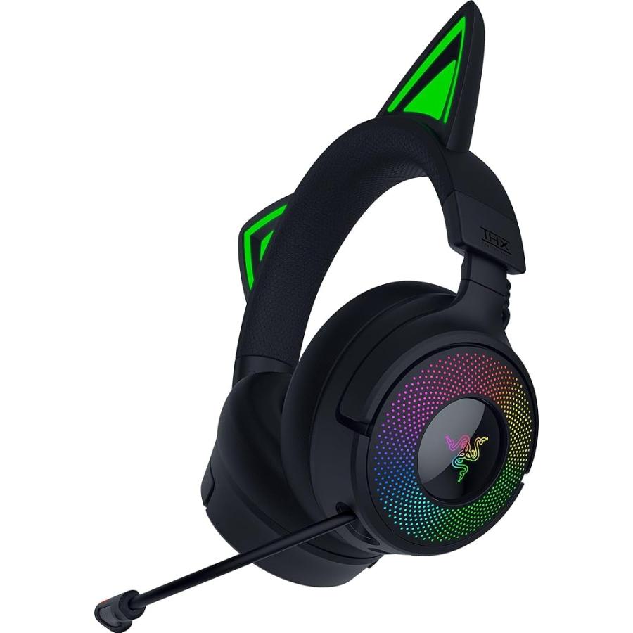 オーディオ機器 Razer Kraken Kitty V2 Pro ゲーミングヘッドセット