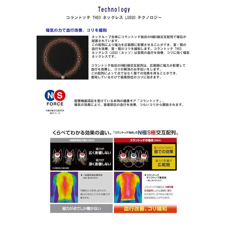 コラントッテ(Colantotte) コラントッテ THEO ネックレス LUSSO