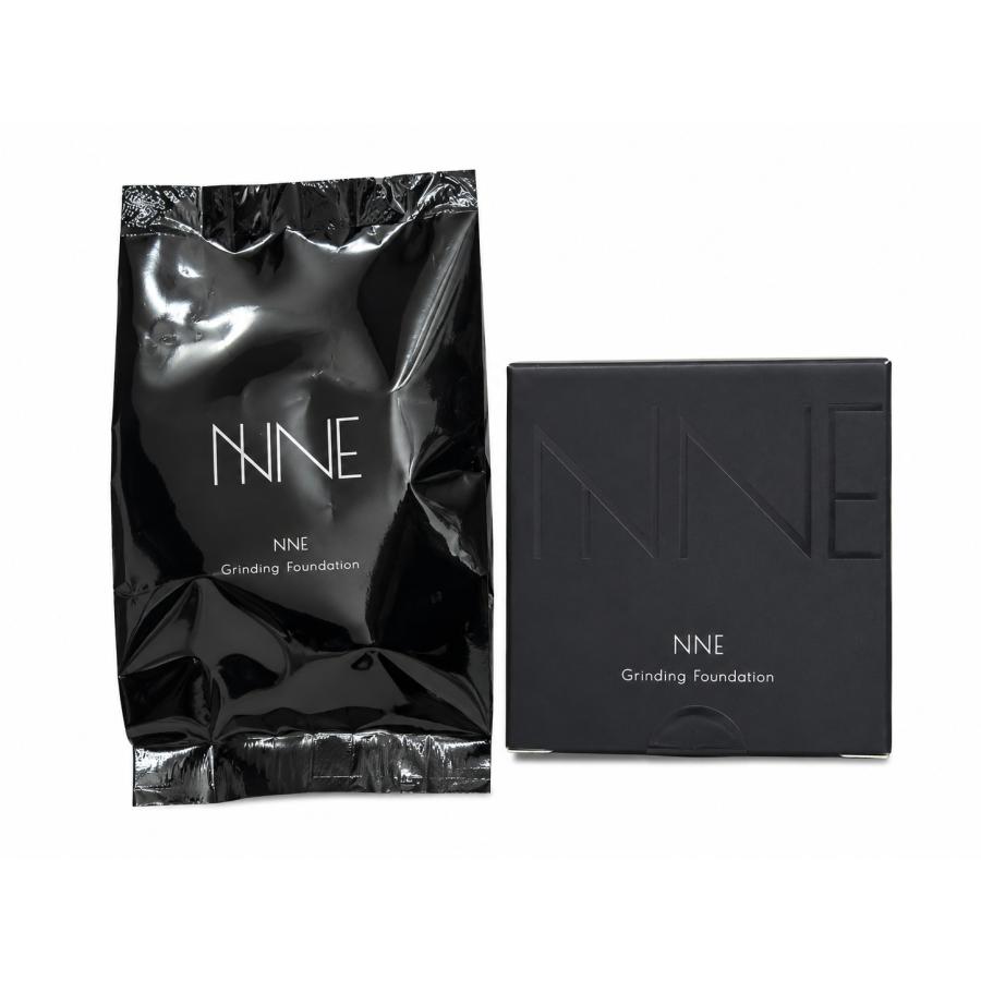 NNE Grinding Foundation 14g ライトベージュ NNEグラインディングファンデーション ライトベージュ14g ×2個