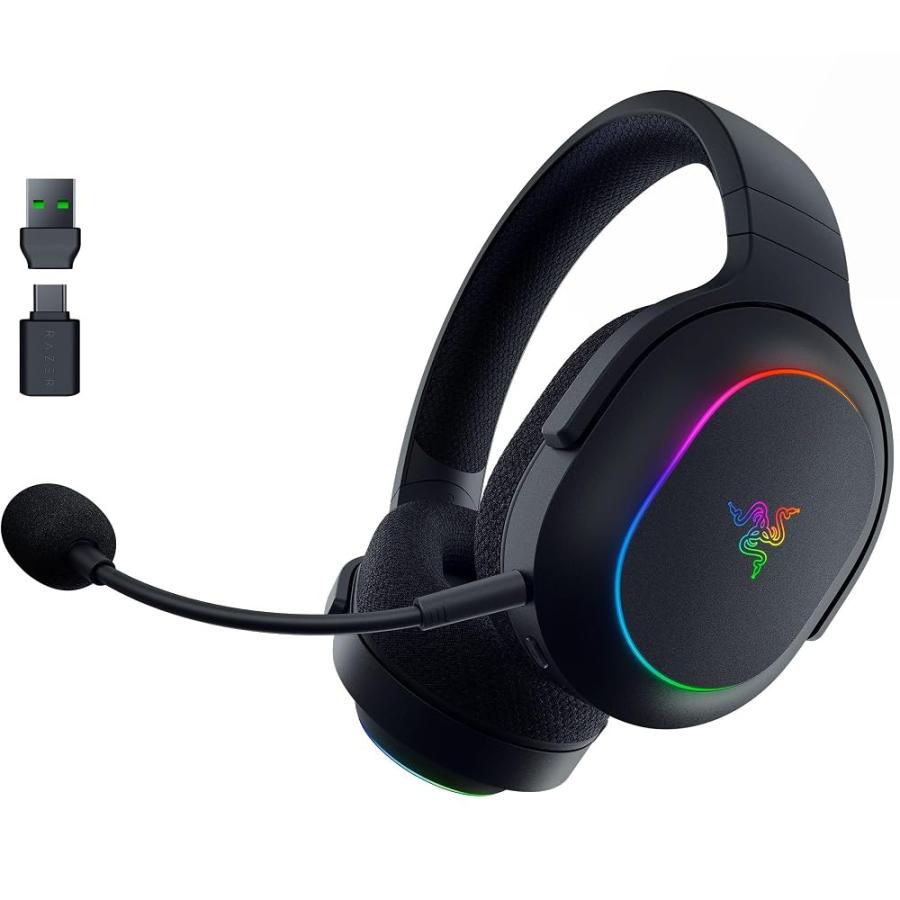 パッケージ不良)Razer レイザー Barracuda X Chroma 黒 ワイヤレス
