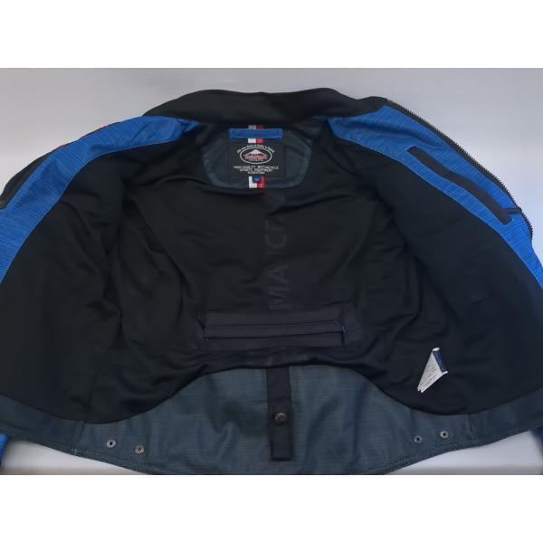 KUSHITANI メンズ ブルー SIZE M 肘 背中パット付き クシタニ