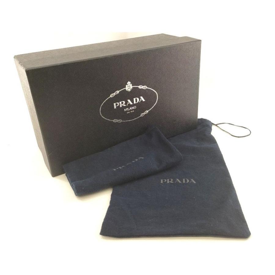 PRADA メンズ ウィングチップシューズ レザー ブラウン 厚底 PRADA メンズ ウィングチップシューズ レザー ブラウン 厚底