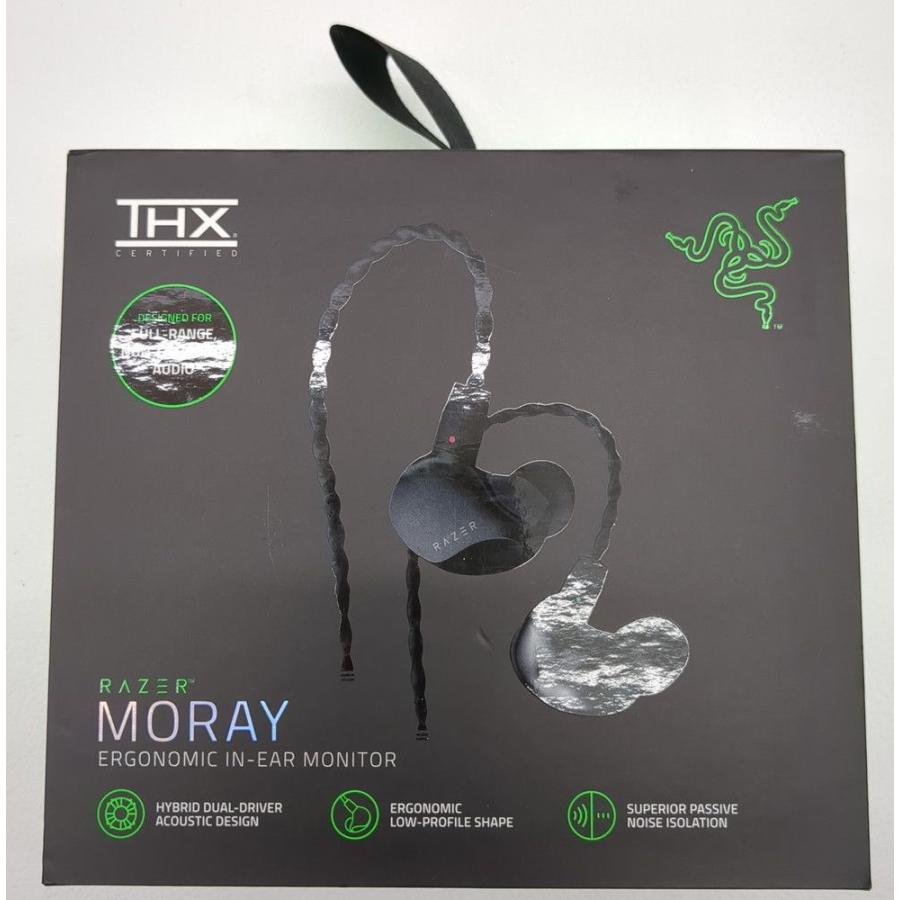 Razer 中古 未使用に近い RAZER MORAY レイザー モレイ イヤホン Razer 中古 未使用に近い RAZER MORAY レイザー モレイ イヤホン