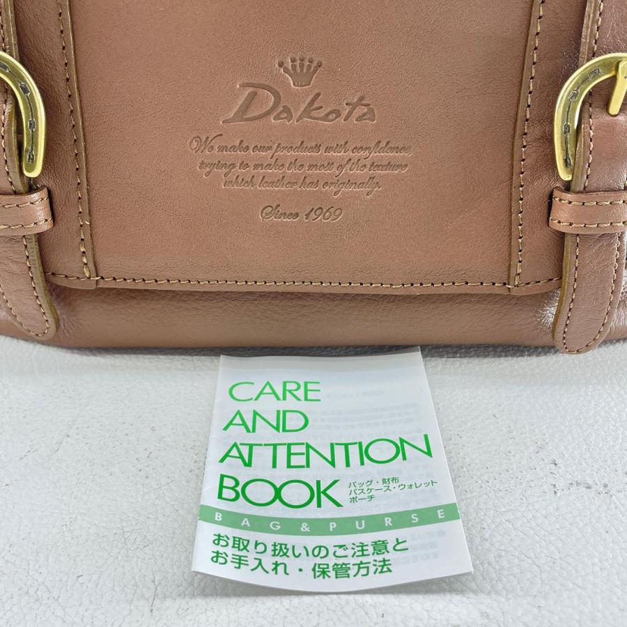 Dakota 牛革ショルダーバッグ ベージュ 割引ファッション - 【未使用 
