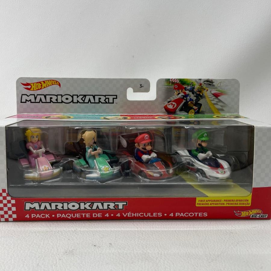 ホットウィール(Hot Wheels) マリオカート 4パック Cセット【限定