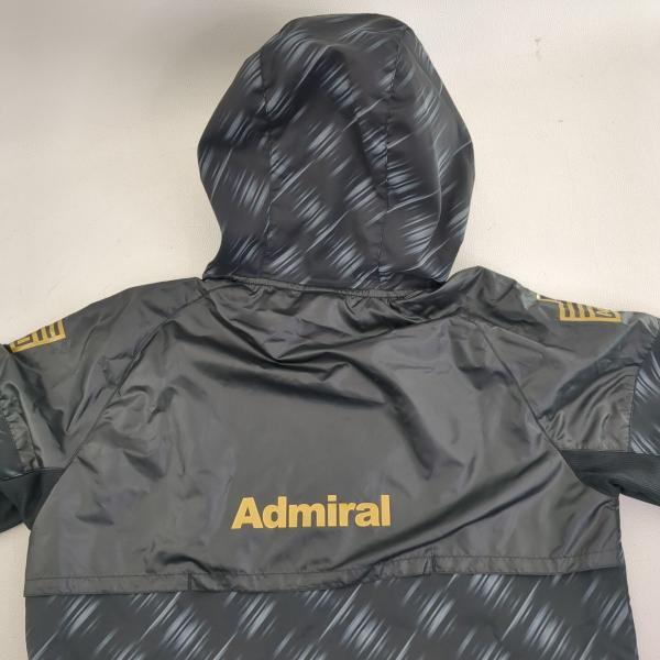 Admiral 】アドミラル フード付きジャージ 冬用 ブラック 上下セットL