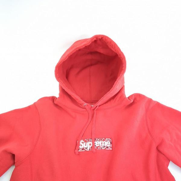 Supreme（シュプリーム） プルオーバーパーカー メンズ レッド SIZE L