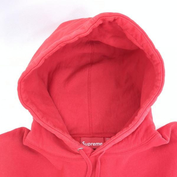 Supreme（シュプリーム） プルオーバーパーカー メンズ レッド SIZE L