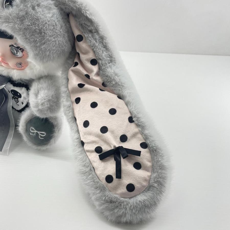 TOPTOY Nommi 400% ぬいぐるみ キノコ帽子シリーズ ブラック