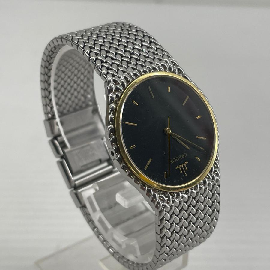 稼働品】SEIKO セイコー クレドール CREDOR 7771-6050 クオーツ 18KT