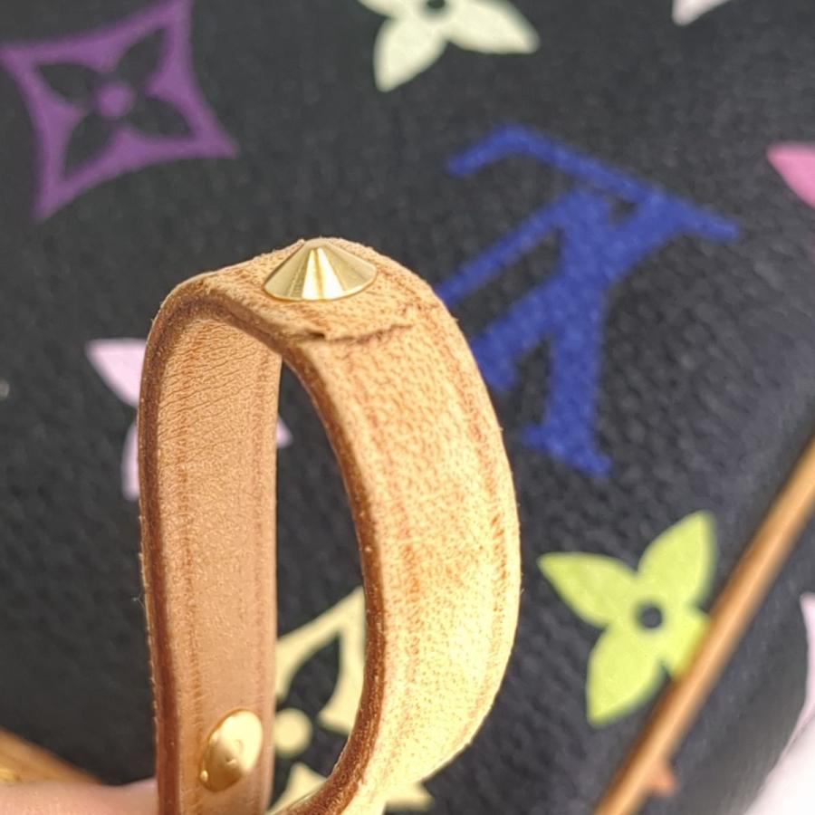 LOUIS VUITTON ルイヴィトン M92648 モノグラム・マルチカラー SL1003 ポシェットアクセソワール ハンドポーチ ブラック  ◆3102/掛川店｜pickupjapan｜09