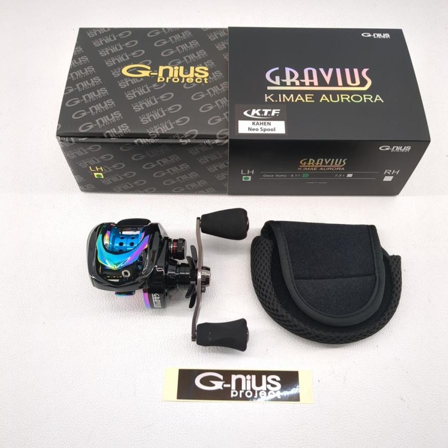 ジーニアス 未使用品 G-nius GRAVIUS グラビアス ベイトリール K ジーニアス 未使用品 G-nius GRAVIUS グラビアス ベイトリール K