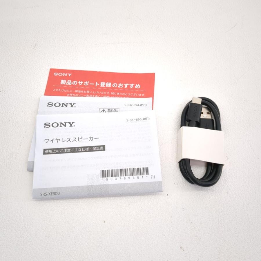 【美品】SONY ソニー SRS-XE300 Bluetoothスピーカー IP67防水 ブラック◆3102/掛川店｜pickupjapan｜06