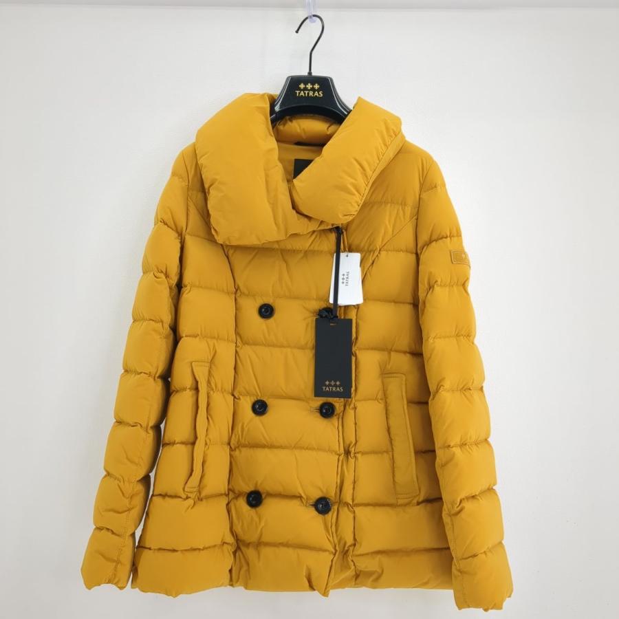 未使用品 TATRAS タトラス ダウンコート レディース イエロー SIZE 3 