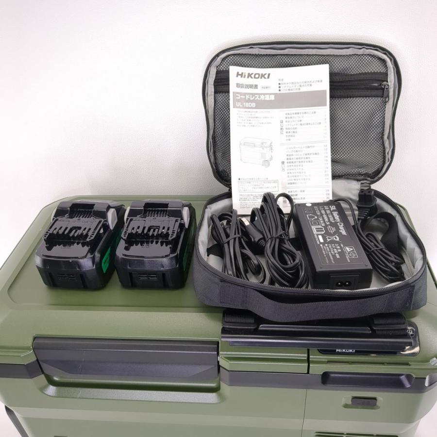 HiKOKI 【美品】HiKOKI ハイコーキ 冷温庫 UL18DB 18V 25L 約幅 HiKOKI 【美品】HiKOKI ハイコーキ 冷温庫 UL18DB 18V 25L 約幅