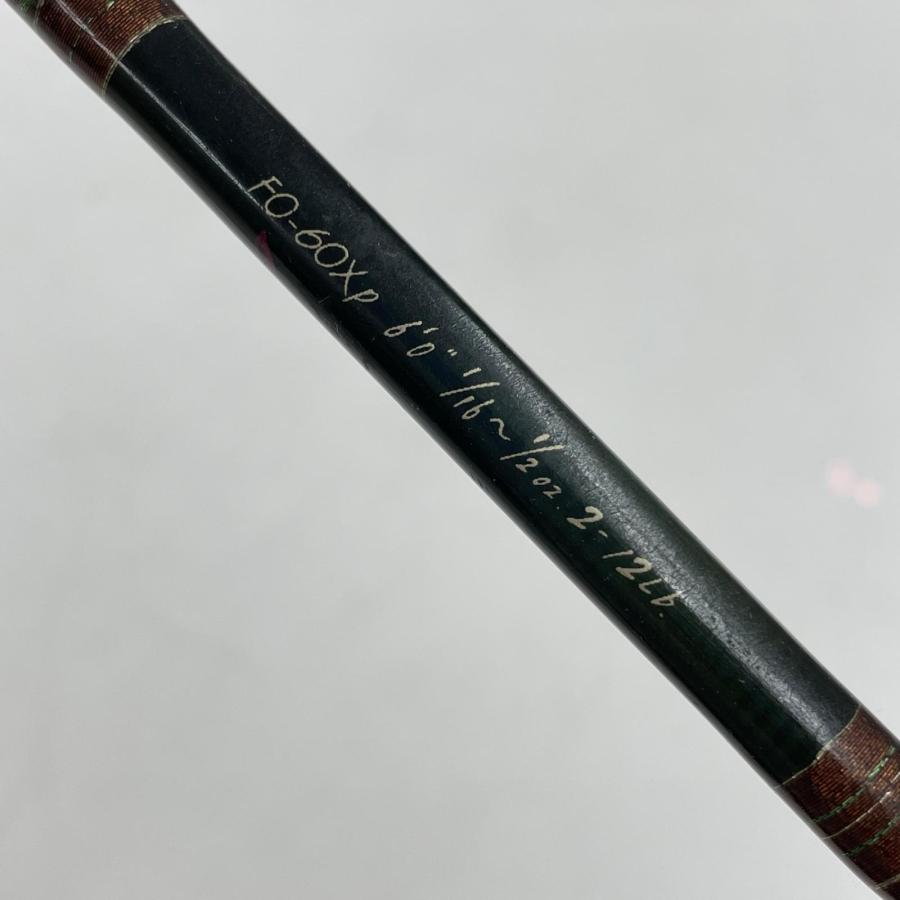 【中古】 メガバス パガーニ グラファイト F0-60Xp ベイトロッド 1ピース Megabass Pagani GRAPHITE ルアーフィッシング 釣り竿  ◆2003 |  | 03