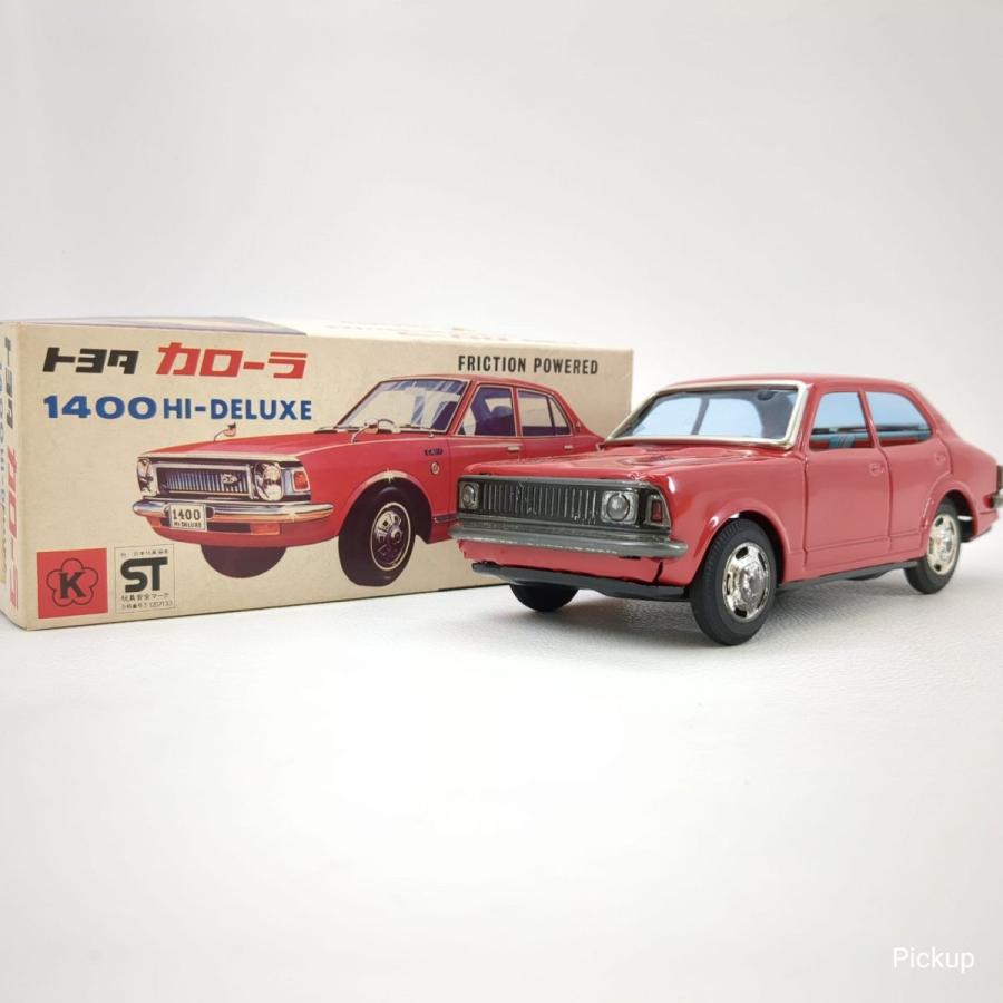 昭和レトロ】 光球商会 トヨタ カローラ1400ハイデラックス ブリキの車 
