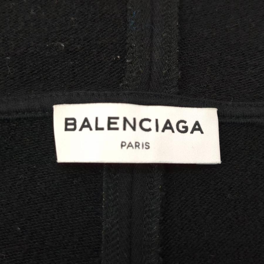 中古】 BALENCIAGA ジップアップパーカー メンズ ブラック サイズXS 中古】 BALENCIAGA ジップアップパーカー メンズ ブラック サイズXS