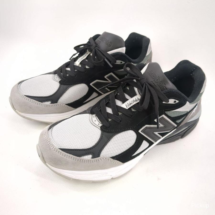 990シリーズ 【中古】 NEW BALANCE スニーカー メンズ ブラック×グレー  
