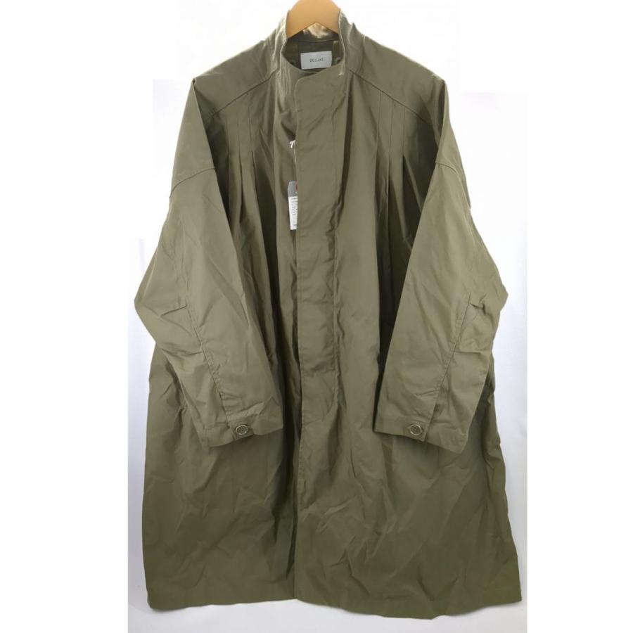 DELUXE（デラックス） 【未使用】 コート オリーブ サイズM D65-SHELL