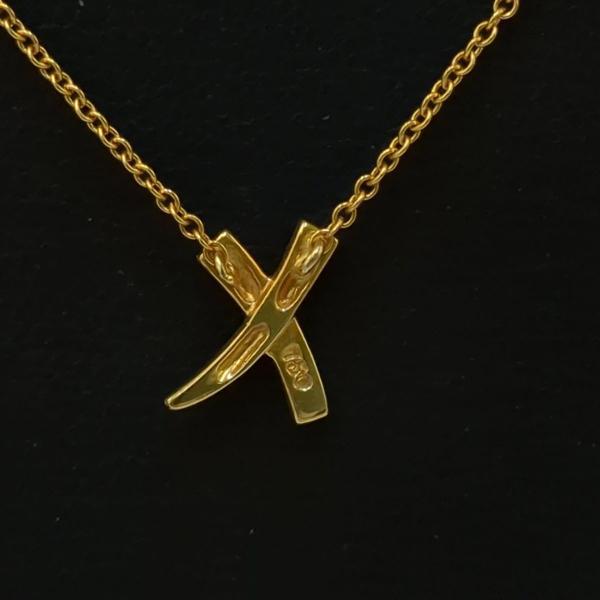TIFFANY&Co.（ティファニー） K18 YG ネックレス パロマピカソ X
