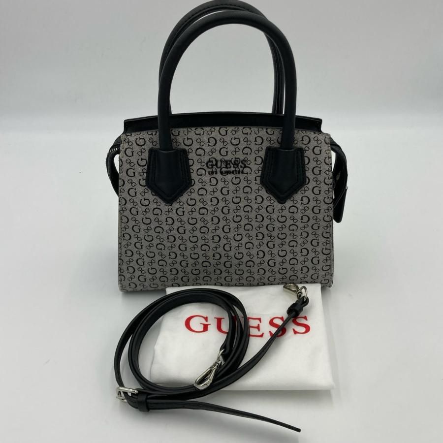 GUESS（ゲス） 2Wayショルダーバッグ モノグラム柄 キャンパス 
