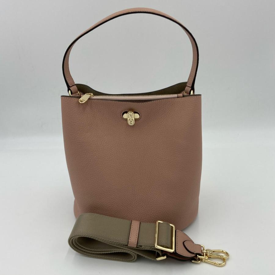 FURLA ショルダーバッグ FURLA（フルラ） ショルダーバッグ ピンクベージュ DANAE S BUCKET BAG