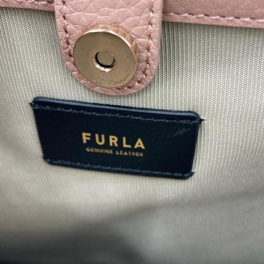 FURLA（フルラ） ショルダーバッグ ピンクベージュ DANAE S BUCKET BAG