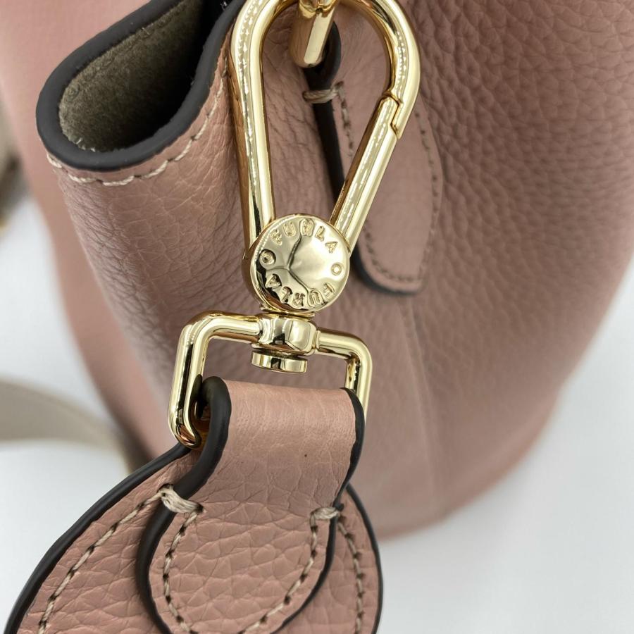 FURLA（フルラ） ショルダーバッグ ピンクベージュ DANAE S BUCKET BAG