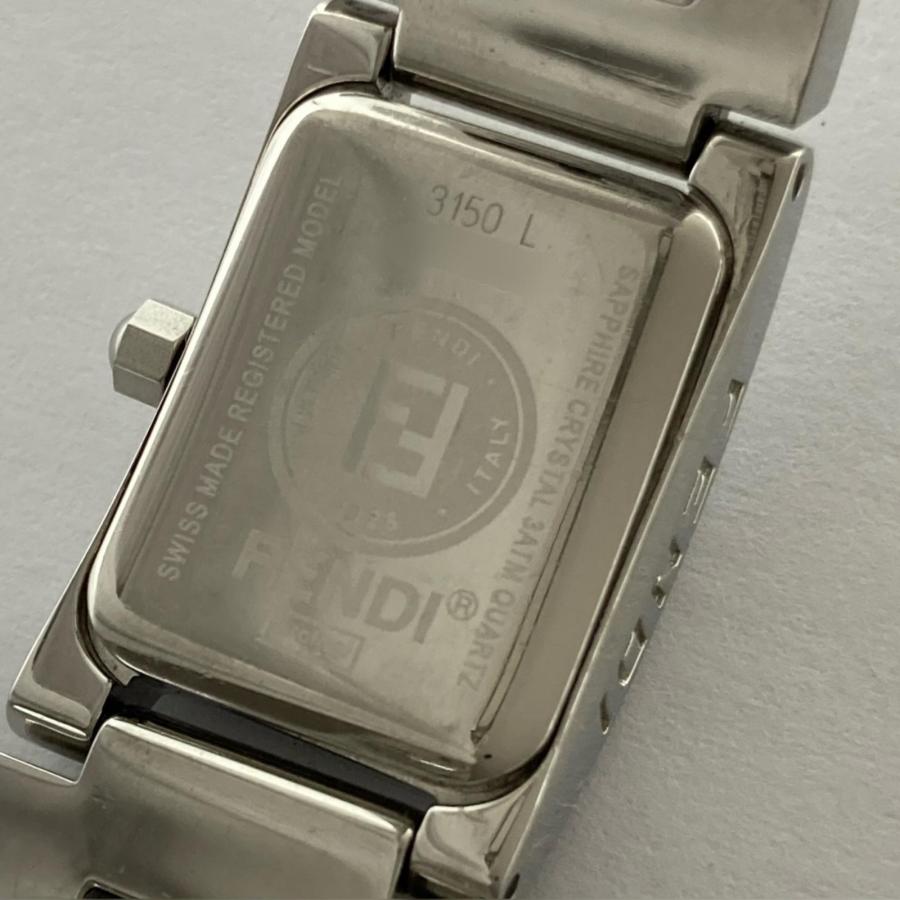 FENDI（フェンディ） 保証付 3150L クォーツ レディース 腕時計 全体に