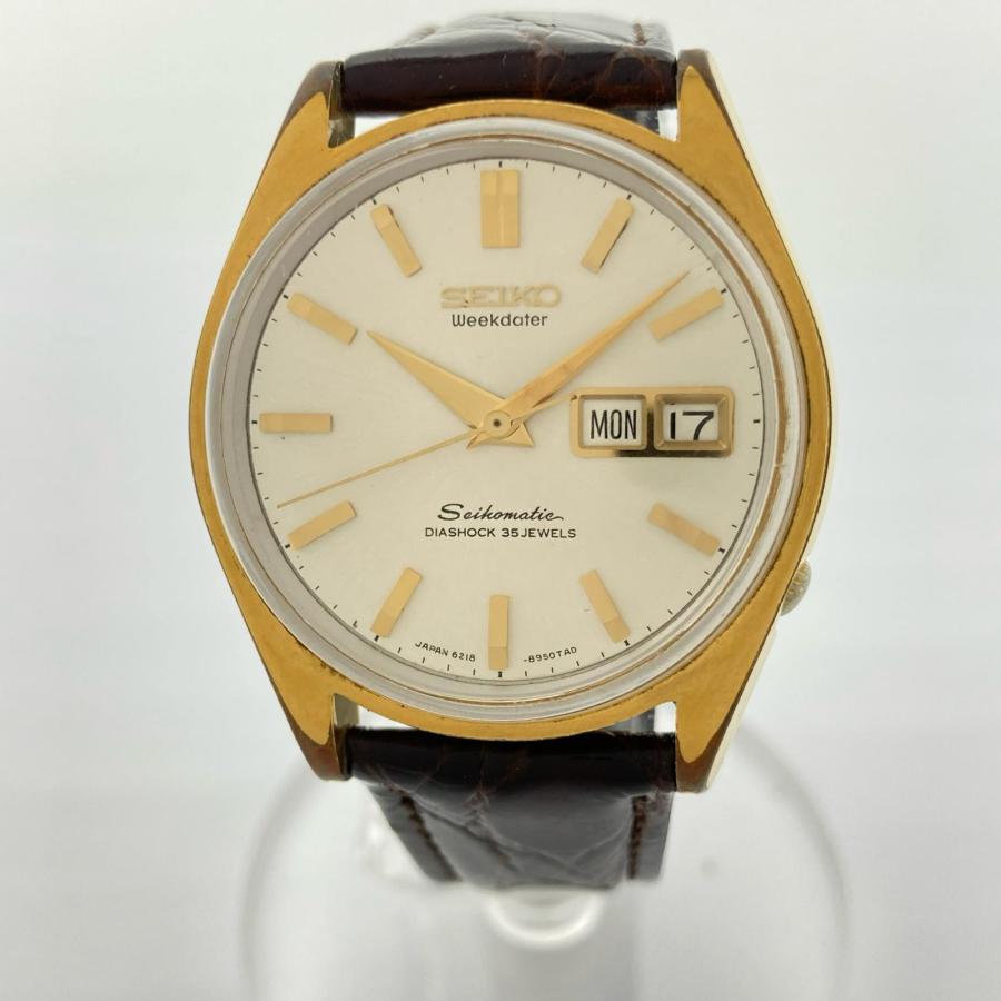 SEIKO（セイコー） 保証付 ウィークデーター 6218-8950 自動巻き