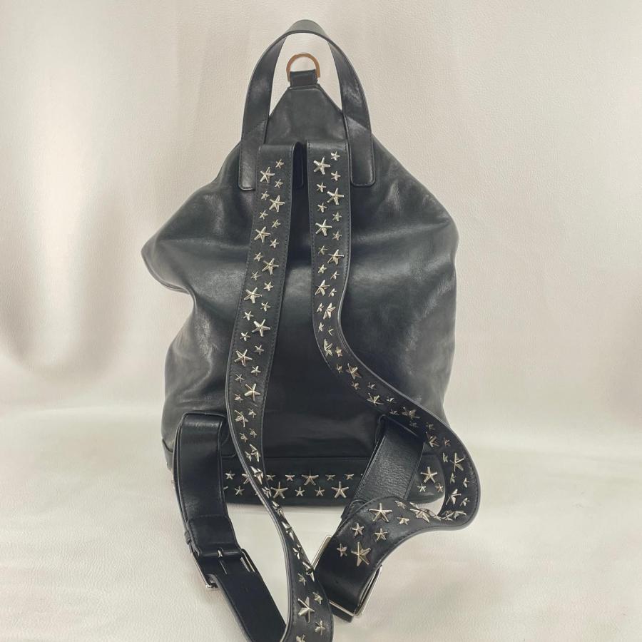 JIMMY CHOO ジミーチュウ フィッツロイ バイカーレザーバックパック