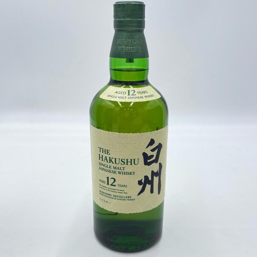 【静岡県押さえる送りとどける(静岡県在住の方押さえる)】SUNTORY サントリー ウイスキー 白州 12年 700ml 43% 箱付 未開封  ◆2004